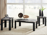 Jazmore Dark Brown Table (Set of 3)