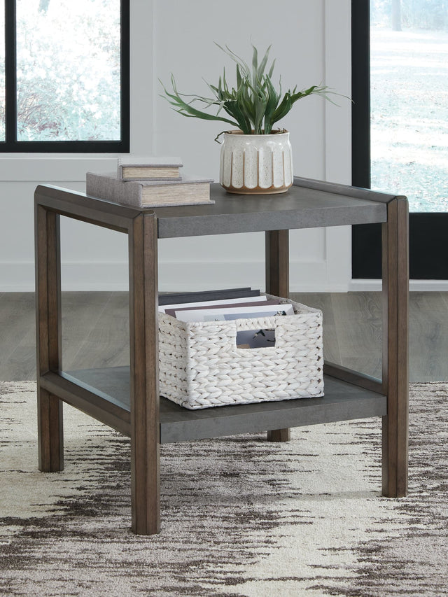 Kallenny Brown/Gray End Table