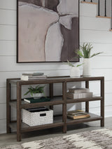 Kallenny Brown/Gray Sofa Table