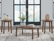 Gordonay Brown Table (Set of 3)