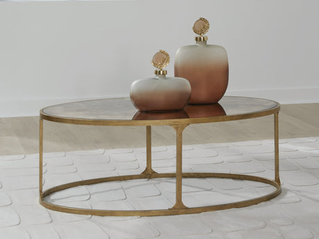 Korajane Antique Gold Coffee Table