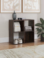 Glosmount Cherry/Light Brown Four Cube Organizer