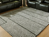 Kurtmen Black/Ivory 7'10" x 9'10" Area Rug