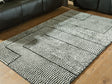 Kurtmen Black/Ivory 5' x 7' Area Rug