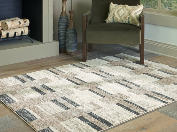 Alstone Multi 5'3" x 7' Area Rug