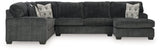 Hollyview Shadow 3-Piece Sectional with Chaise