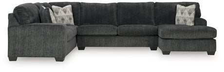 Hollyview Shadow 3-Piece Sectional with Chaise