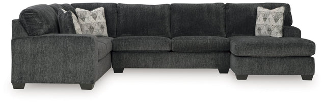 Hollyview Shadow 3-Piece Sectional with Chaise