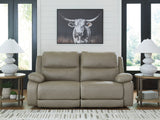Narwhal Place Pebble Faux Leather 2-Piece Reclining Loveseat