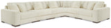 Lindyn Ivory 6-Piece Sectional