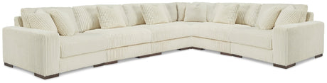 Lindyn Ivory 6-Piece Sectional