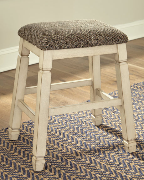 Bolanburg Two-tone Counter Height Dining Table and 4 Barstools