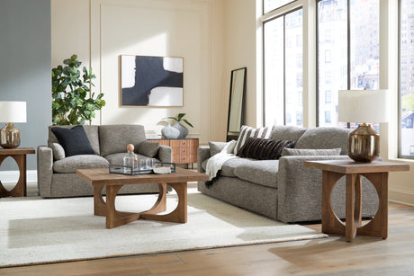 Dramatic Granite Sofa and Loveseat