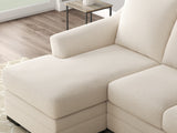 Lango Jute Sofa and Ottoman