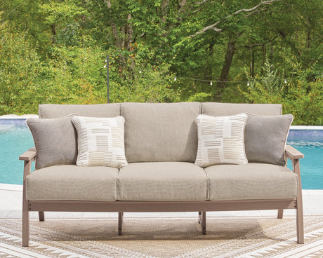 Grover Driftwood Beach Outdoor Sofa and Loveseat