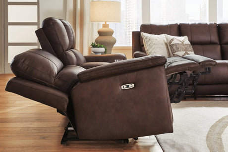 Bleckley Espresso Sofa and Loveseat