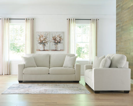Greenbriar Ivory Sofa and Loveseat