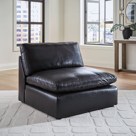 Emilia Black Sofa and Loveseat