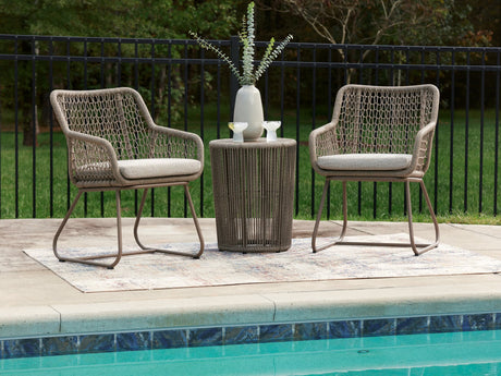 Majors Beach Beige Outdoor Table and 2 Chairs