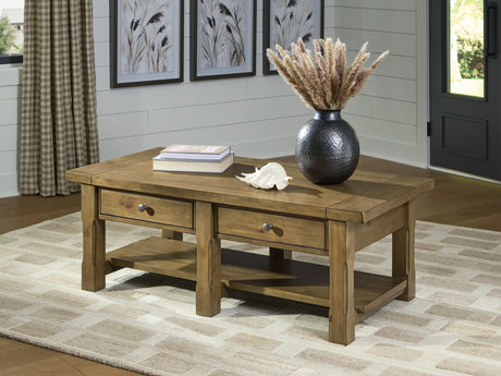 Vandenmore Medium Brown Coffee Table