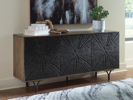 Lavinmont Multi Brown Accent Cabinet