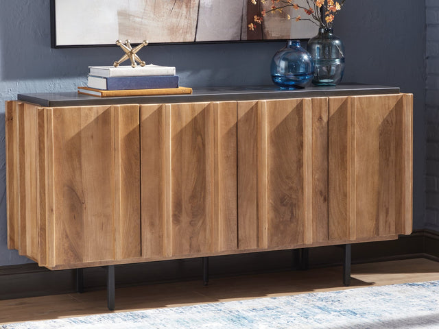 Quintavious Brown/Charcoal Accent Cabinet