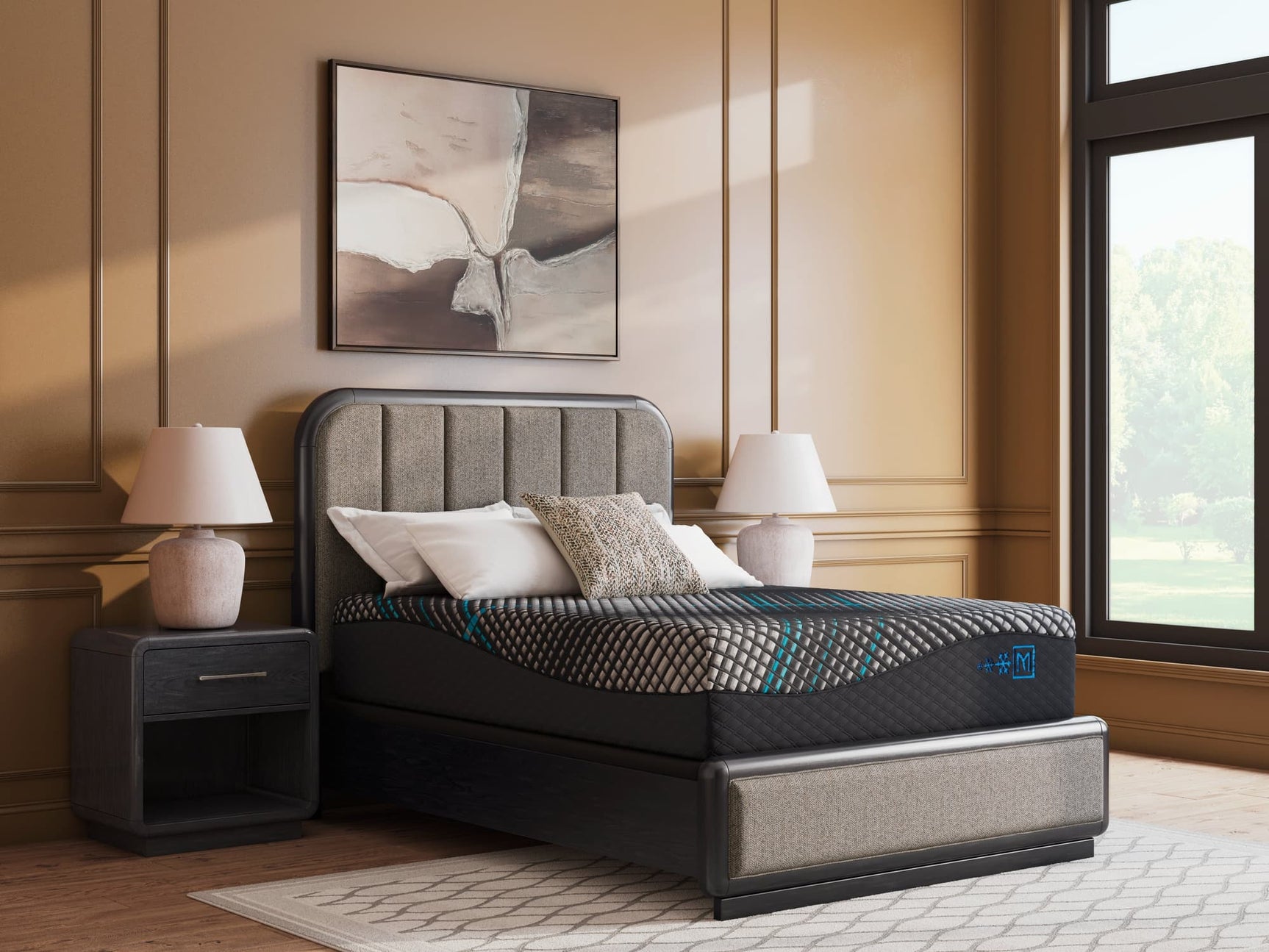 Millennium 2.0 Hybrid 16 Inch Black Twin XL Mattress