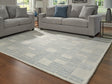 Dylanton Ivory/Blue 7'8" x 10' Area Rug