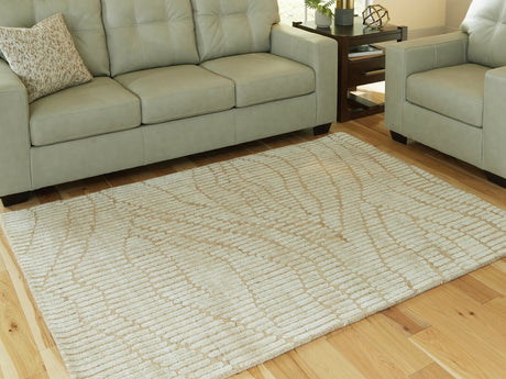 Jaseena Beige/Tan 5' x 7' Area Rug