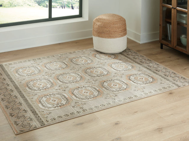 Bachby Multi 5'3" x 7' Area Rug