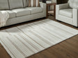 Gadence Ivory/Tan 5' x 7' Area Rug