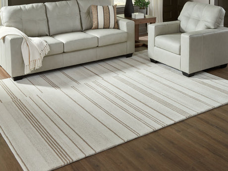 Gadence Ivory/Tan 7'8" x 10' Area Rug