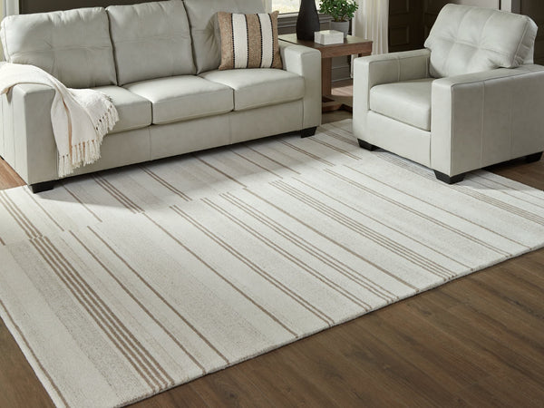 Gadence Ivory/Tan 7'8" x 10' Area Rug