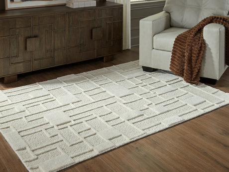 Empriss Ivory 5' x 7' Area Rug