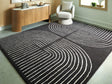 Eldonmore Black/Ivory 7'8" x 10' Area Rug