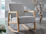 Wychworth Gray/Natural Accent Chair