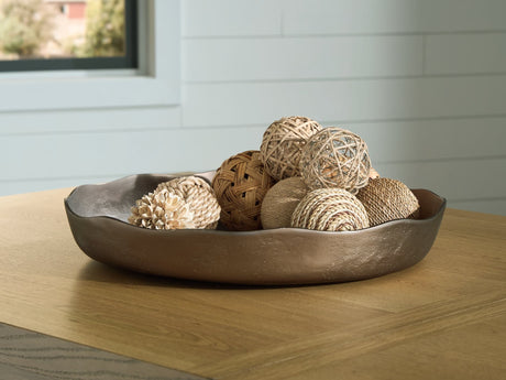 Wallmen Champagne Gold Finish Tray