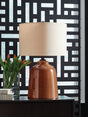 Aaleahya Rust Table Lamp
