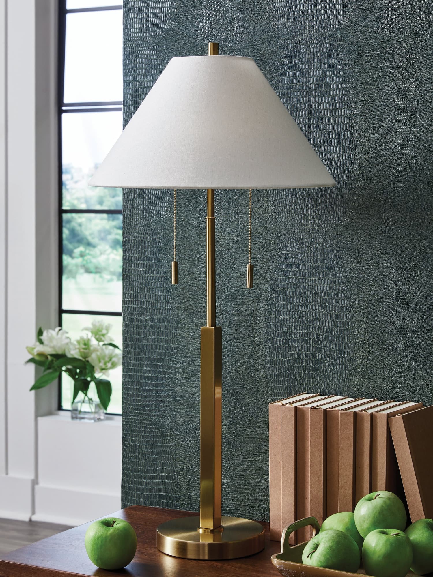 Haigwood Gold Finish Table Lamp