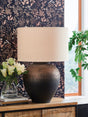 Newgerhard Brown/Black Table Lamp