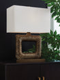 Garronby Antique Brass Finish Table Lamp