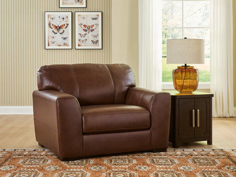 Brogliano Canyon Leather Oversized Chair