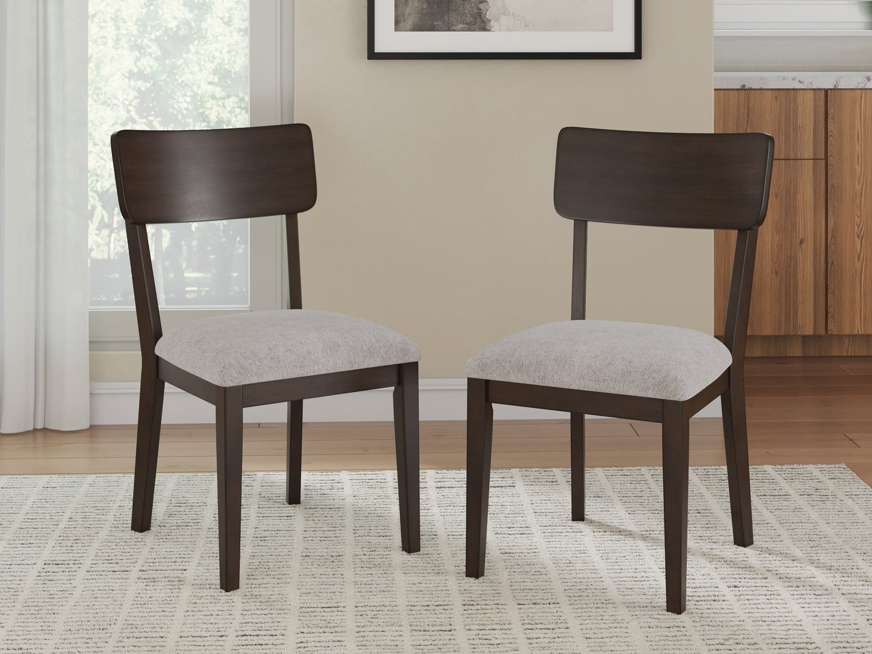 Mallenette Merlot Dining Chair