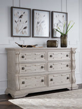 Bruchandi Antique White Dresser