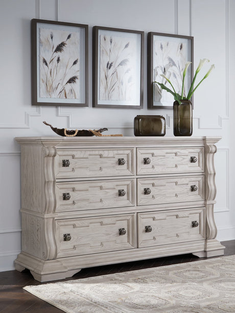 Bruchandi Antique White Dresser