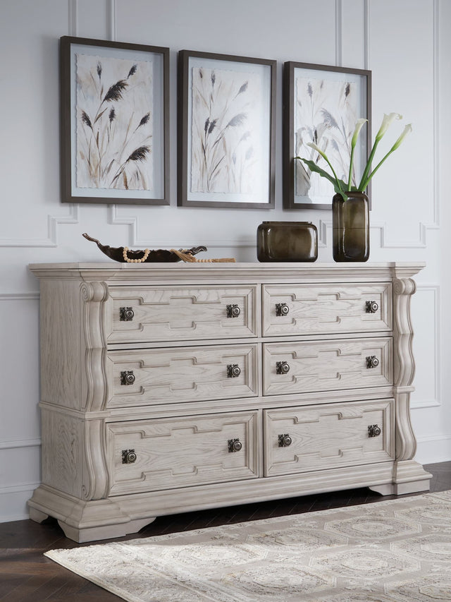 Bruchandi Antique White Dresser