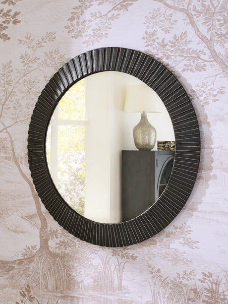 Ozias Black Accent Mirror