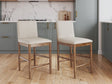 Isanti Light Brown Counter Height Barstool