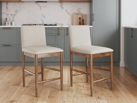 Isanti Light Brown Counter Height Barstool