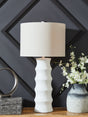 Veraleigh White Table Lamp